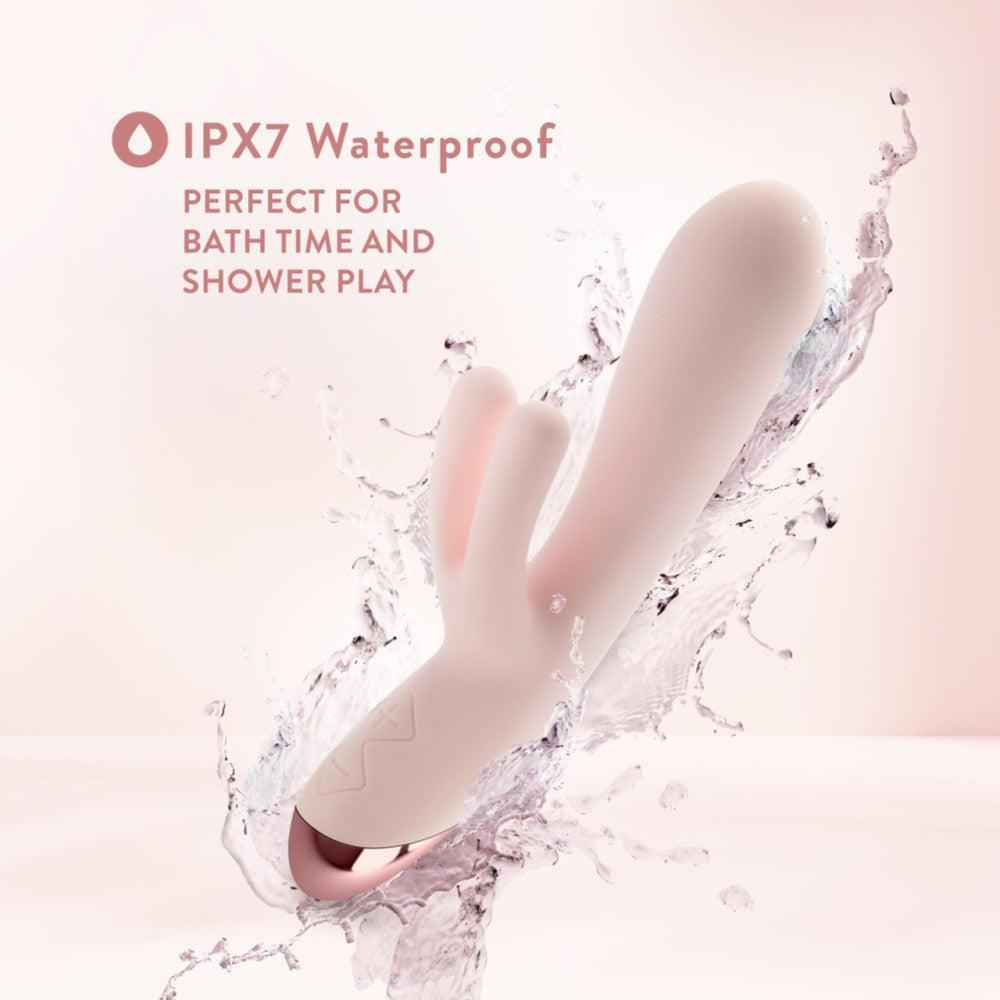 Blush Elora silicone rabbit vibrator