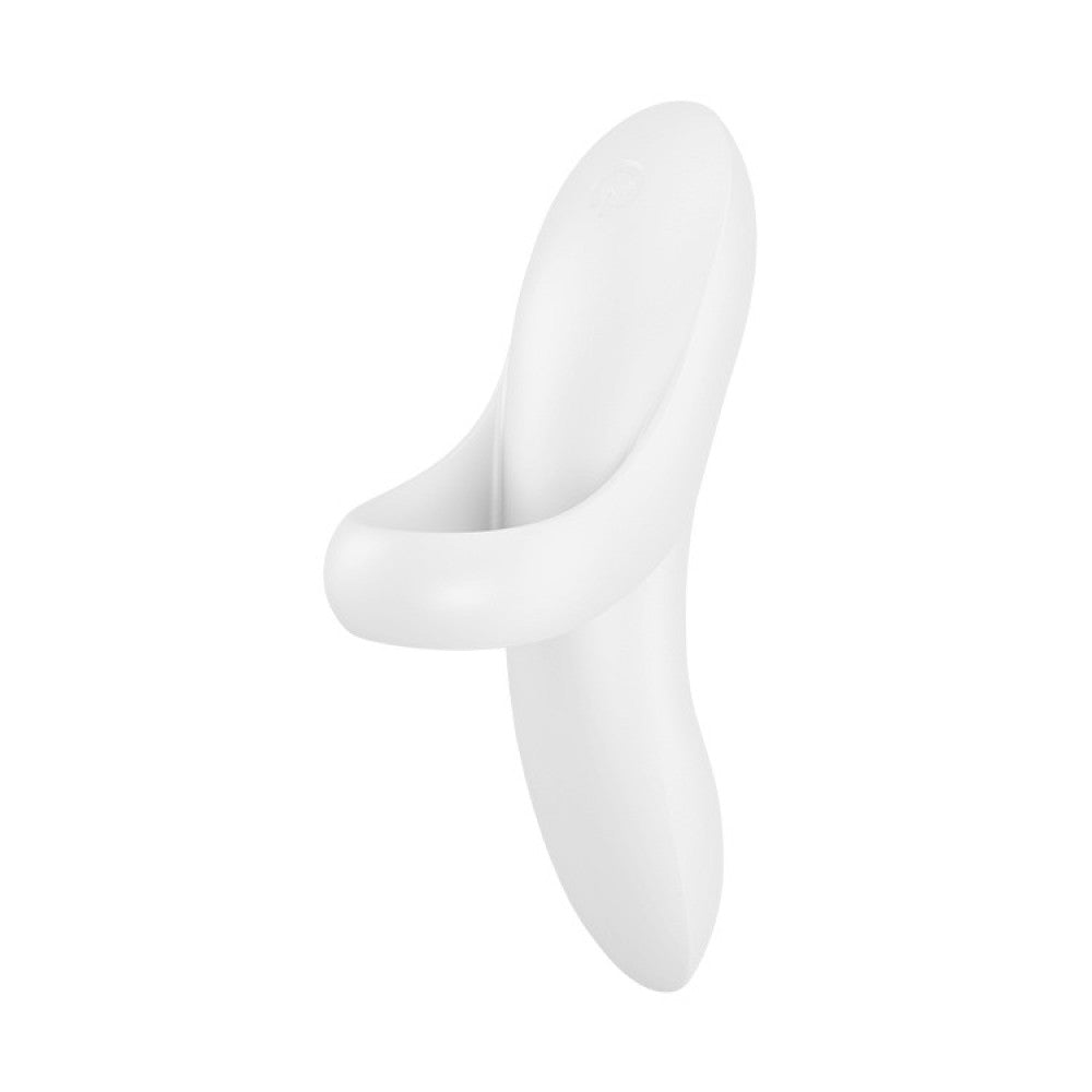 Bold Lover Rechargeable Vibrating Finger Stimulator White