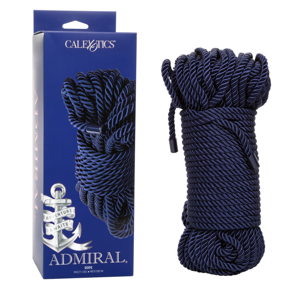 Bondage rope Calexotics Admiral 30 meters blue