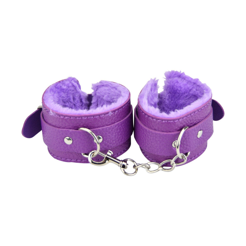 Bondage set of 8 pieces Beginners Bondage Kit purple