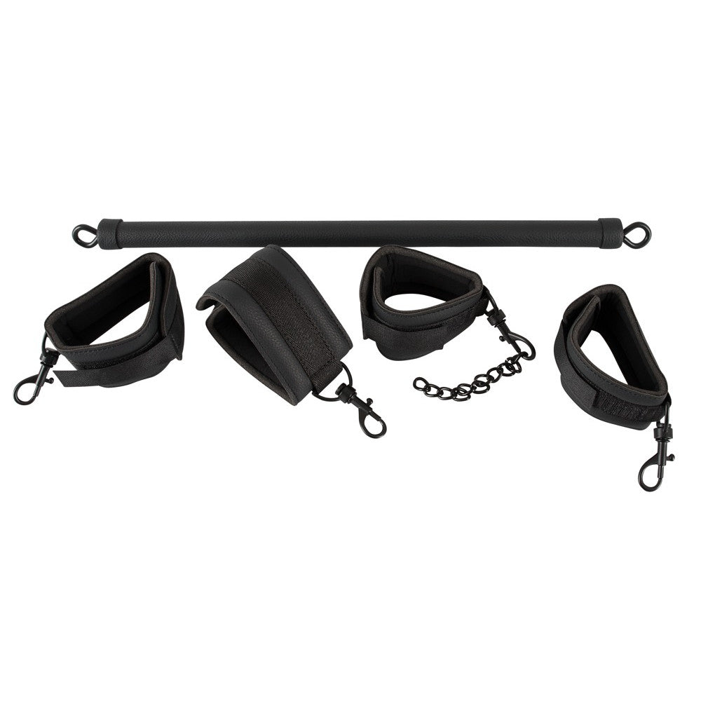 Bondage spreader bar set with wrist and ankle restraints Fetish Collection