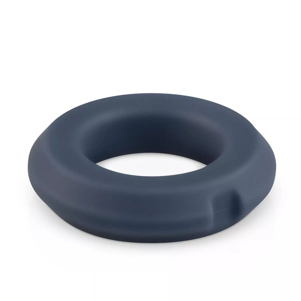 Boners Carbon Frame Silicone Thick Cock Ring Grey