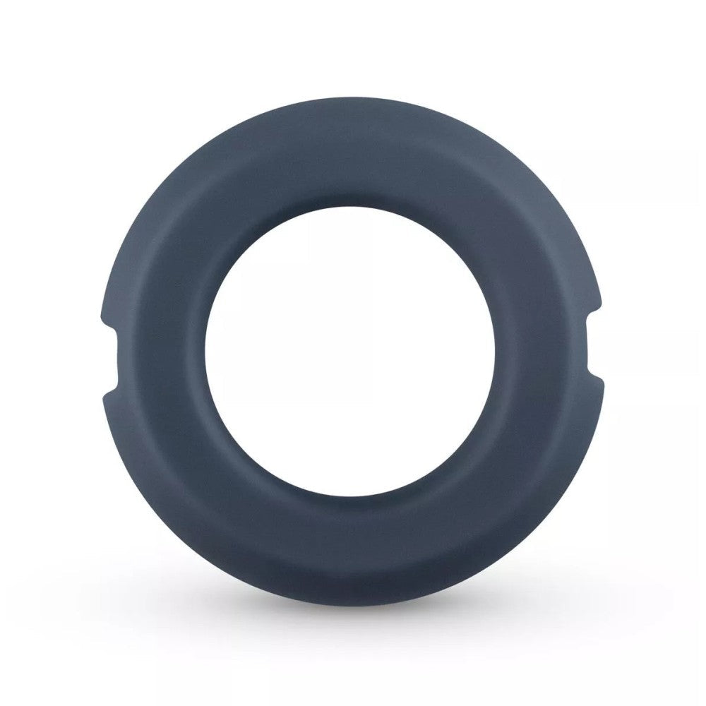 Boners Carbon Frame Silicone Thick Cock Ring Grey