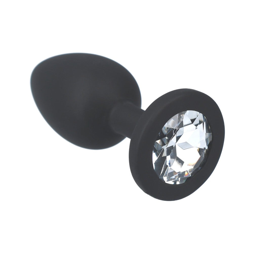 Booty Jewel S Small Crystal Silicone Butt Plug