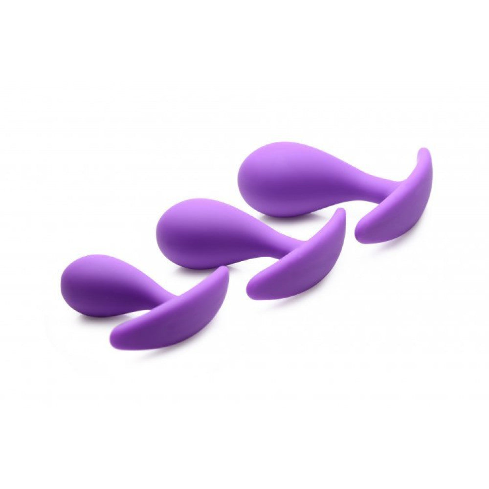 Booty Poppers silicone butt plug set