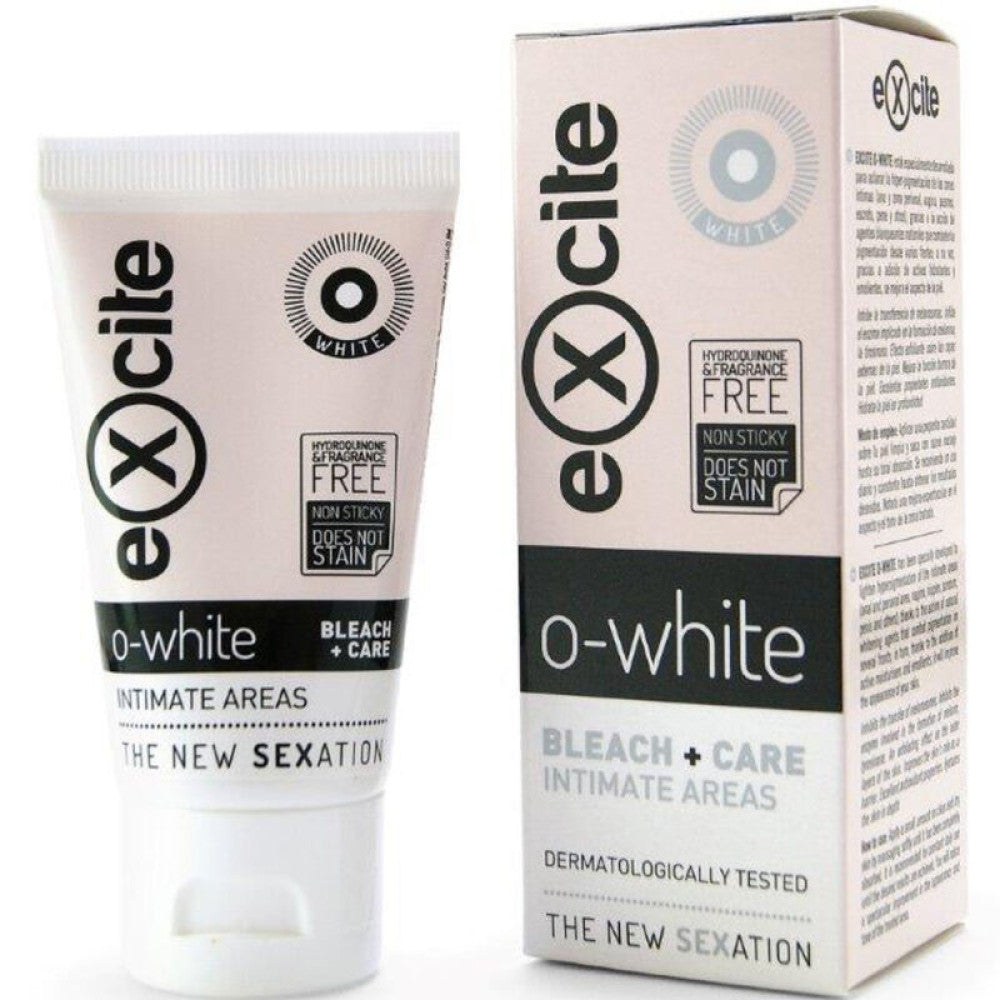 Brightening and moisturizing cream for intimate areas Excite O-White 50 ml