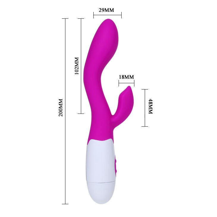 Brighty 100% Silicone Rabbit Vibrator