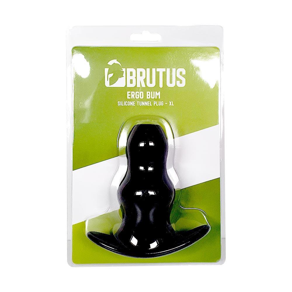 Brutus Ergo Bum XXL large silicone butt plug with tunnel
