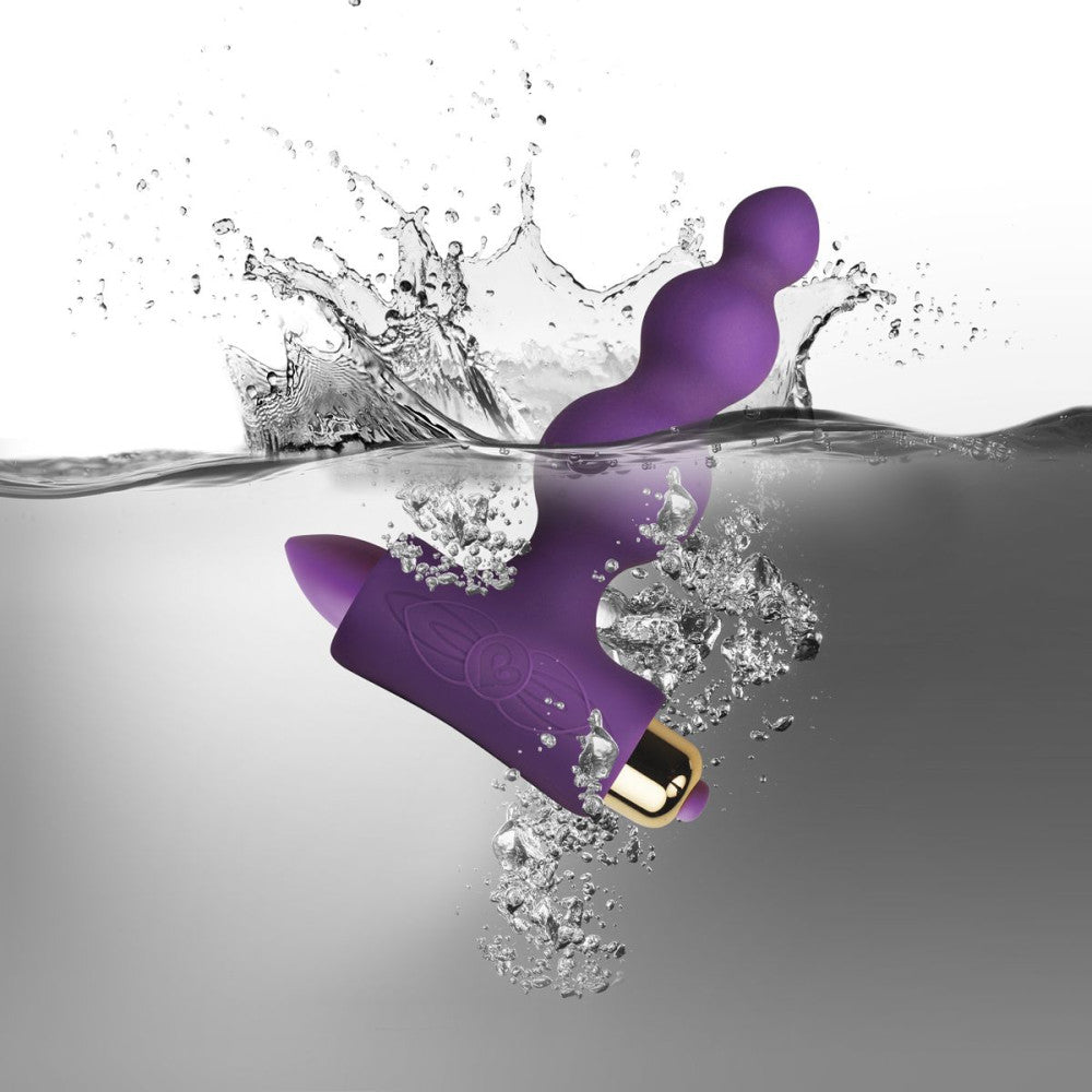 Bubbles vibrating anal bead stimulator