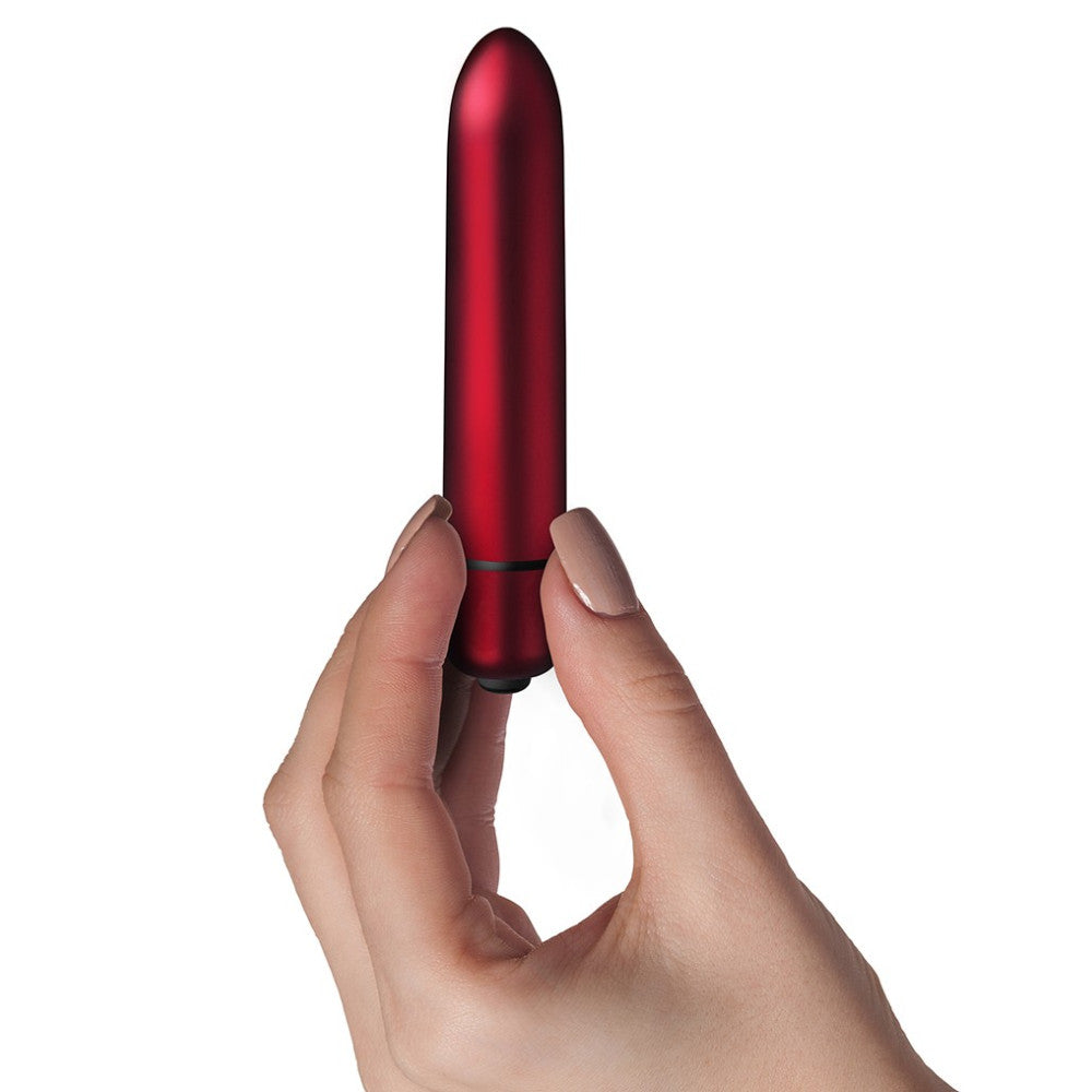 Bullet Vibrator Scarlet Velvet Red