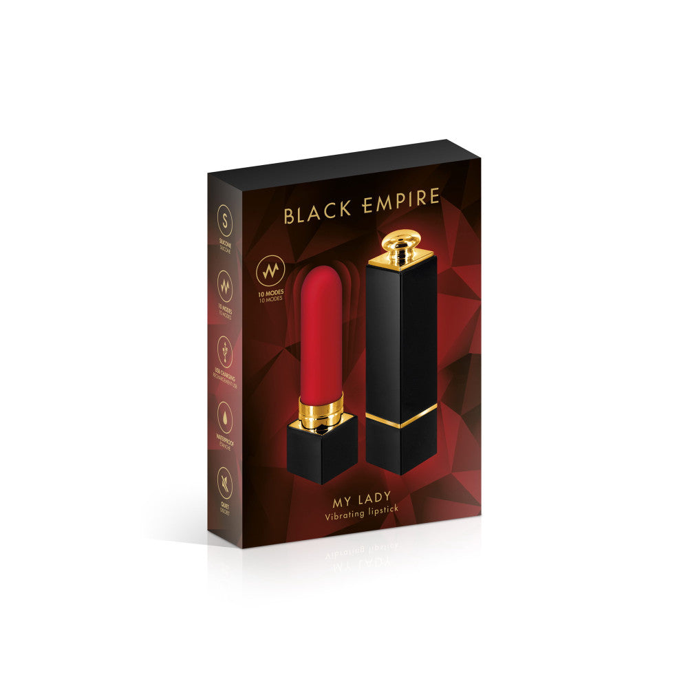 Bullet vibrator lipstick Black Empire My Lady