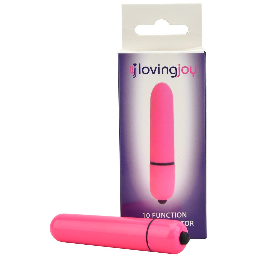 Bullet vibrator with 10 functions Loving Joy pink