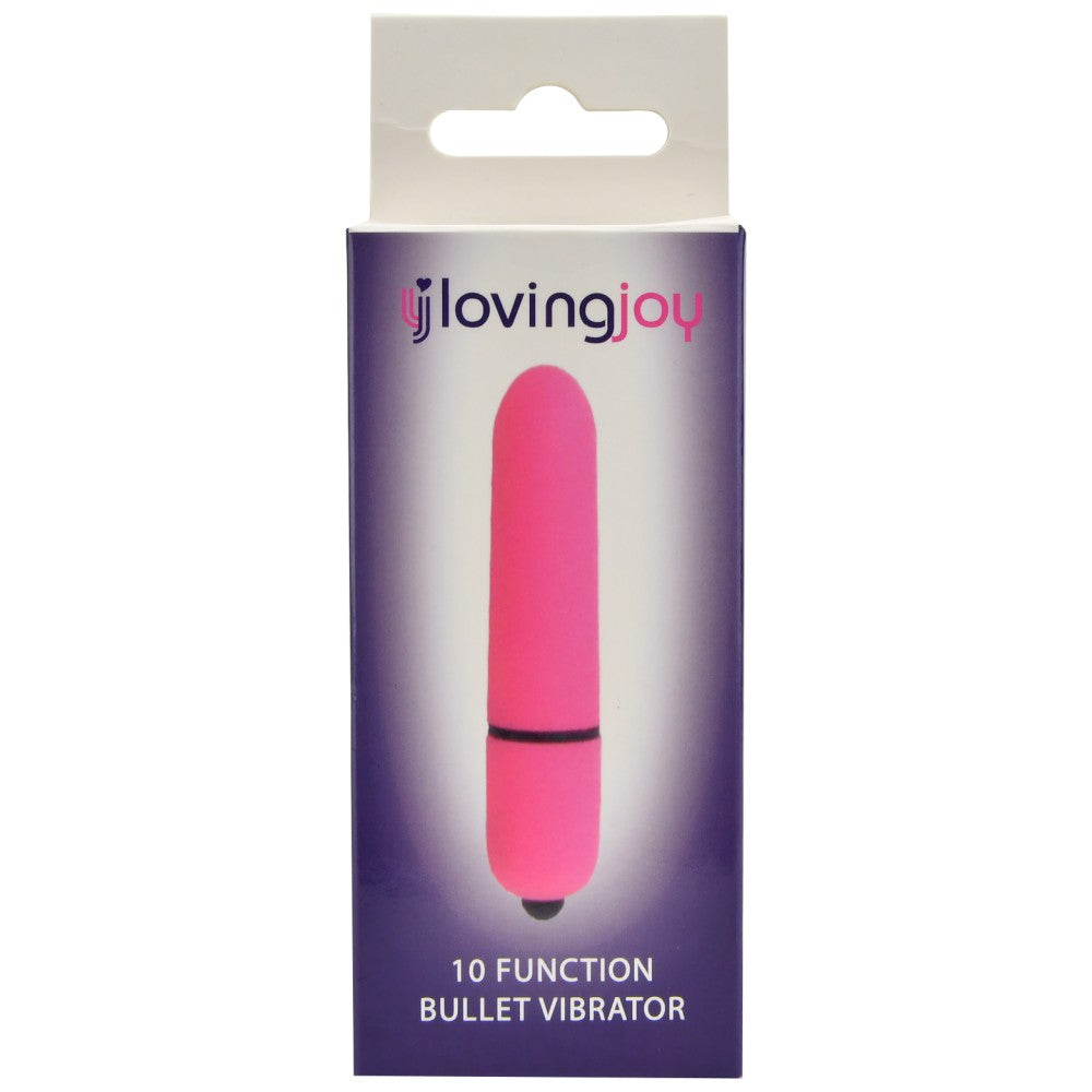 Bullet vibrator with 10 functions Loving Joy pink