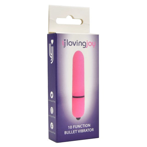 Bullet vibrator with 10 functions Loving Joy pink