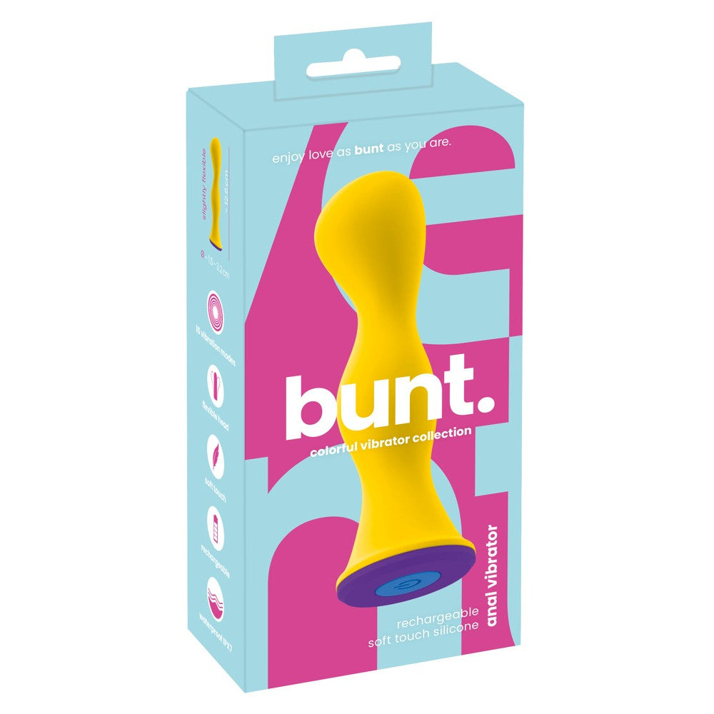 Bunt Rechargeable Silicone Anal Vibrator