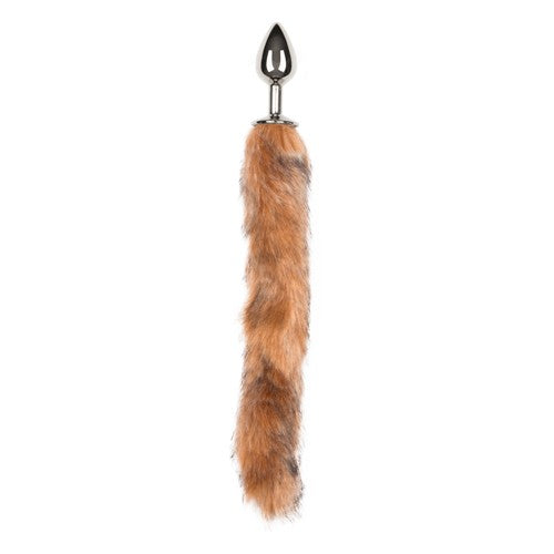 Butt plug with fluffy foxtail Easy S