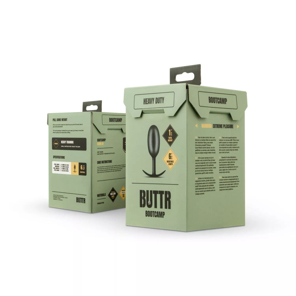 Buttr Heavy Duty Silicone Butt Plug