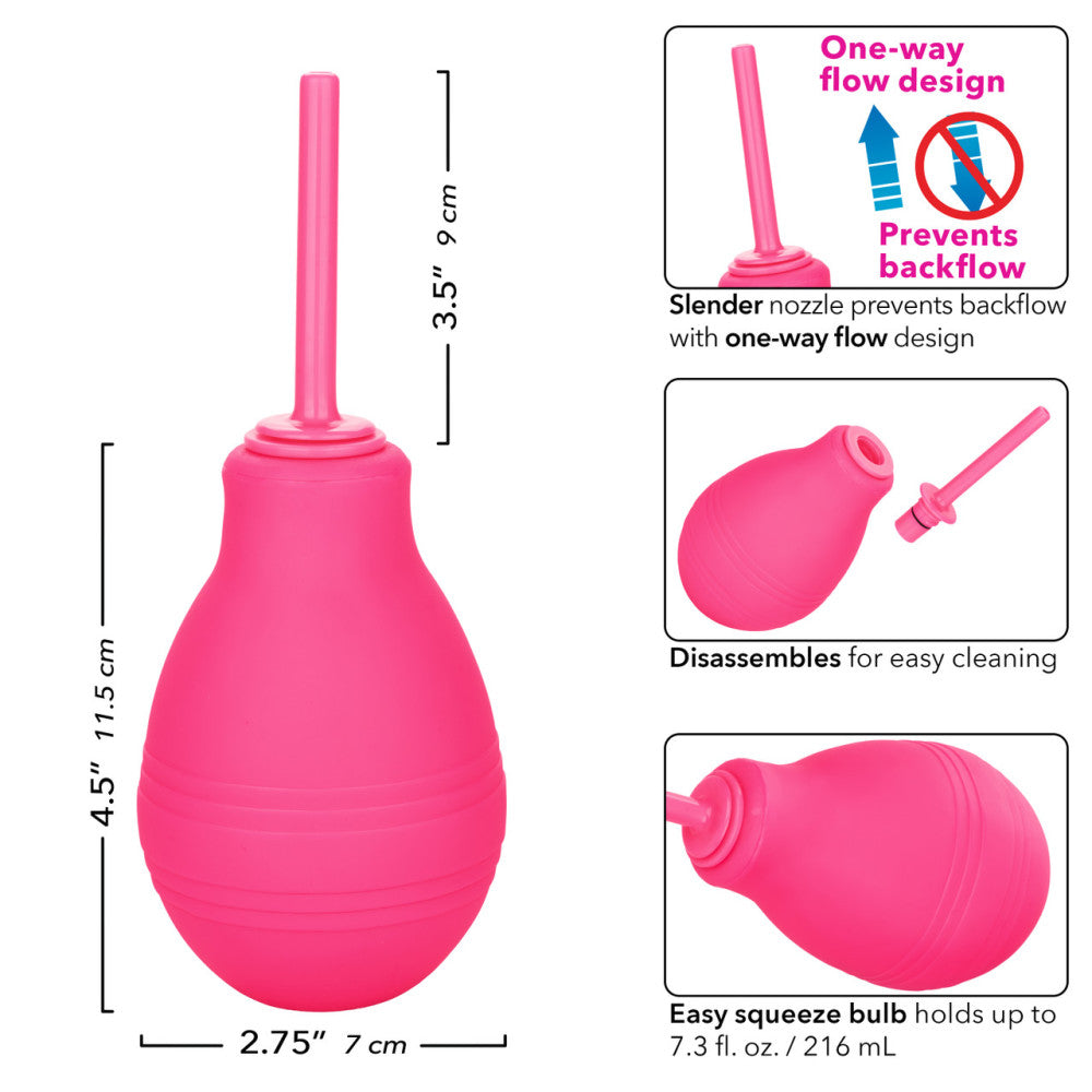 Calexotics Cheeky Pink Intimate Shower with Non-Returnable Jet