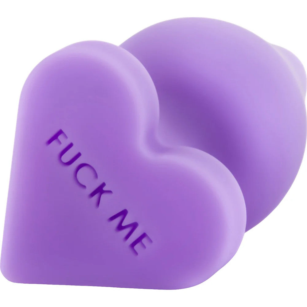 Candy Heart Fuck Me Large Butt Plug