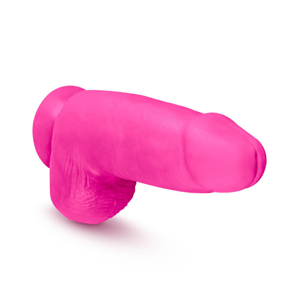 Chub 10'' Big Double Layer Cyber Skin Dildo Pink