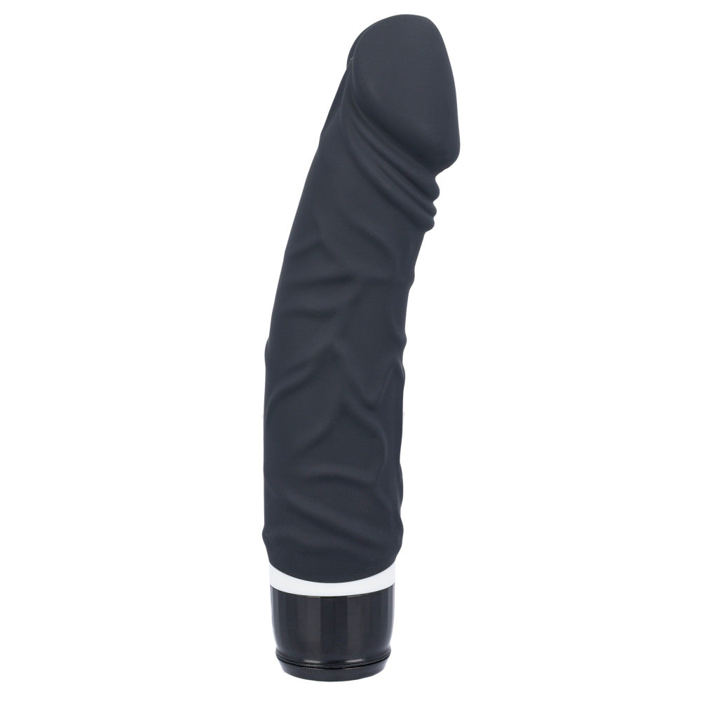 Classic realistic silicone Original black vibrator