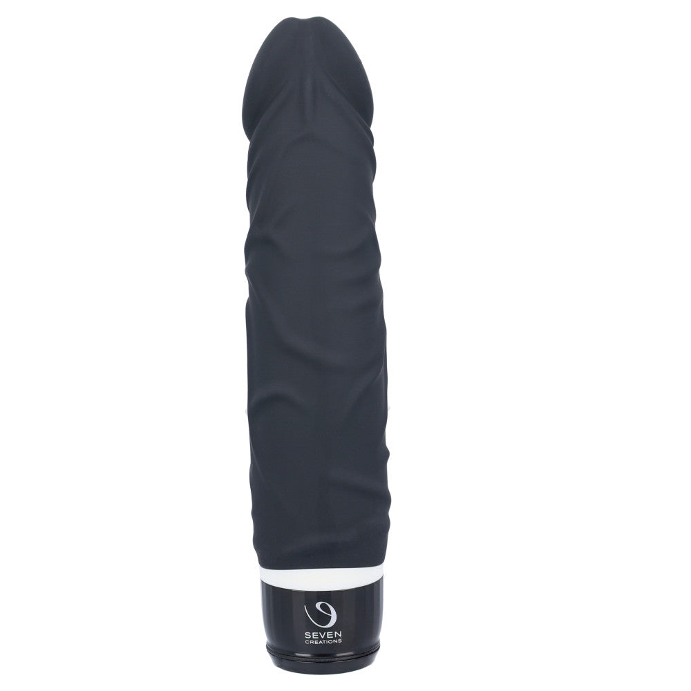 Classic realistic silicone Original black vibrator