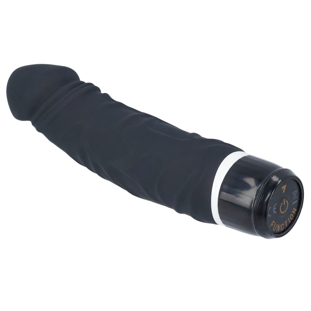 Classic realistic silicone Original black vibrator