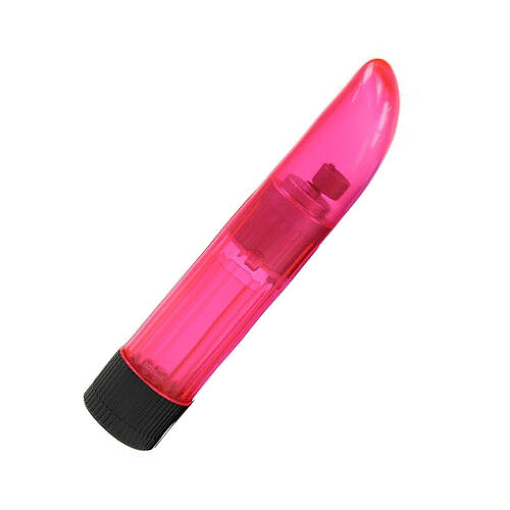 Classic vibrator Crystal Clear Ladyfinger pink