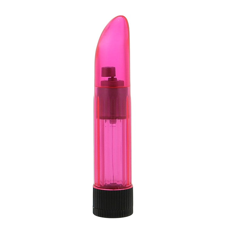 Classic vibrator Crystal Clear Ladyfinger pink