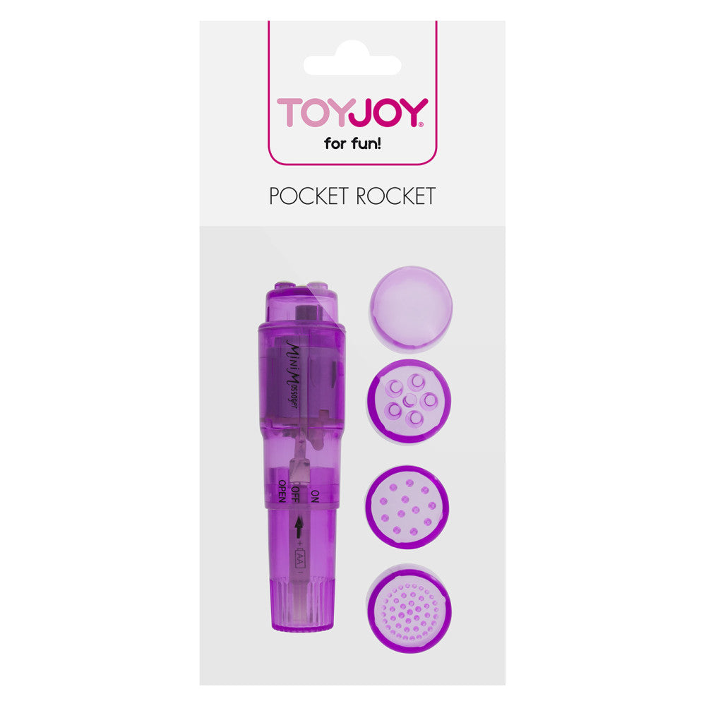 Clitoral Stimulator Pocket Rocket purple Vibrator