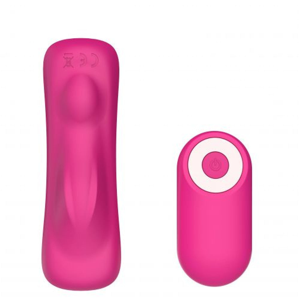 Clitoral stimulator with magnetic attachment to Sugar Panty underwear