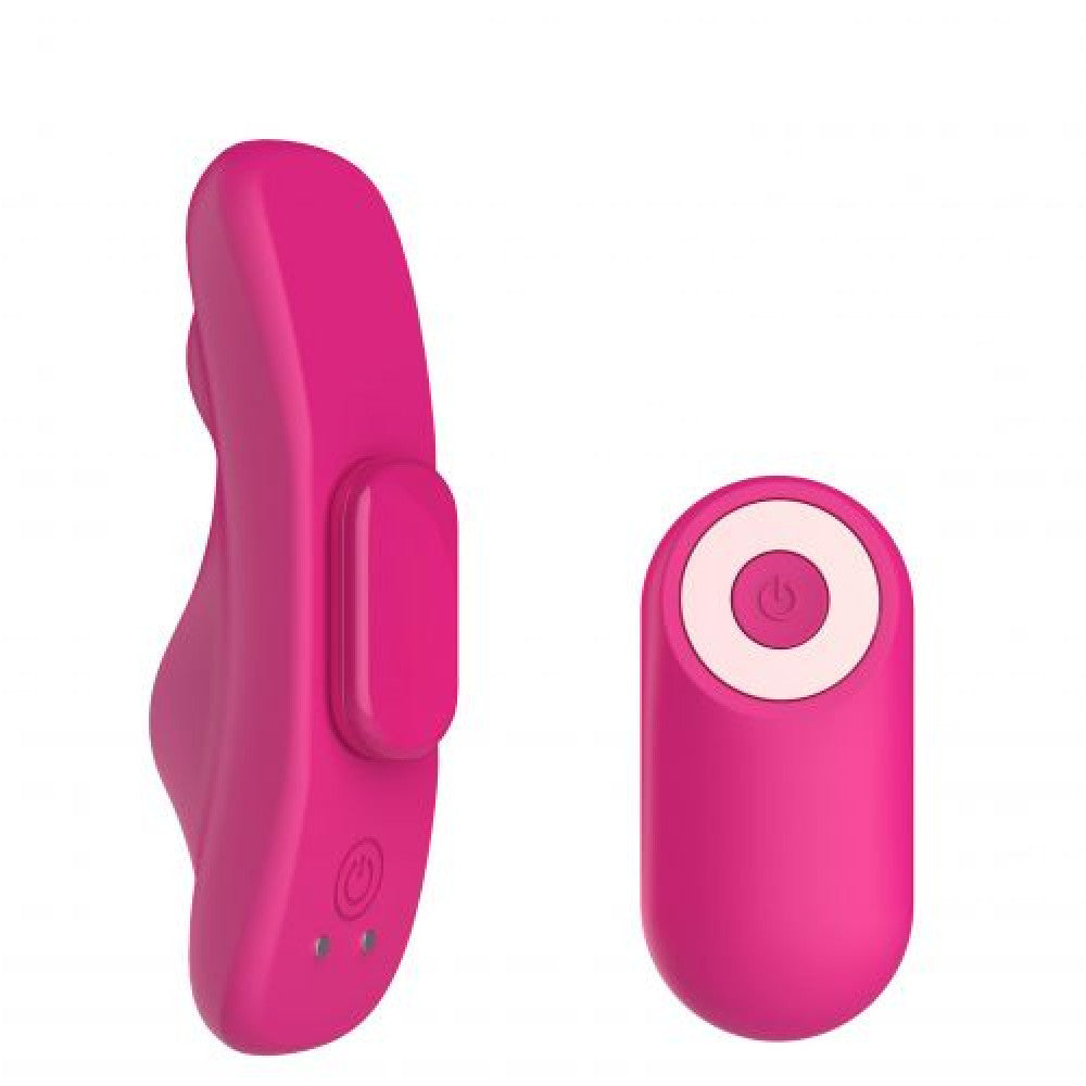 Clitoral stimulator with magnetic attachment to Sugar Panty underwear