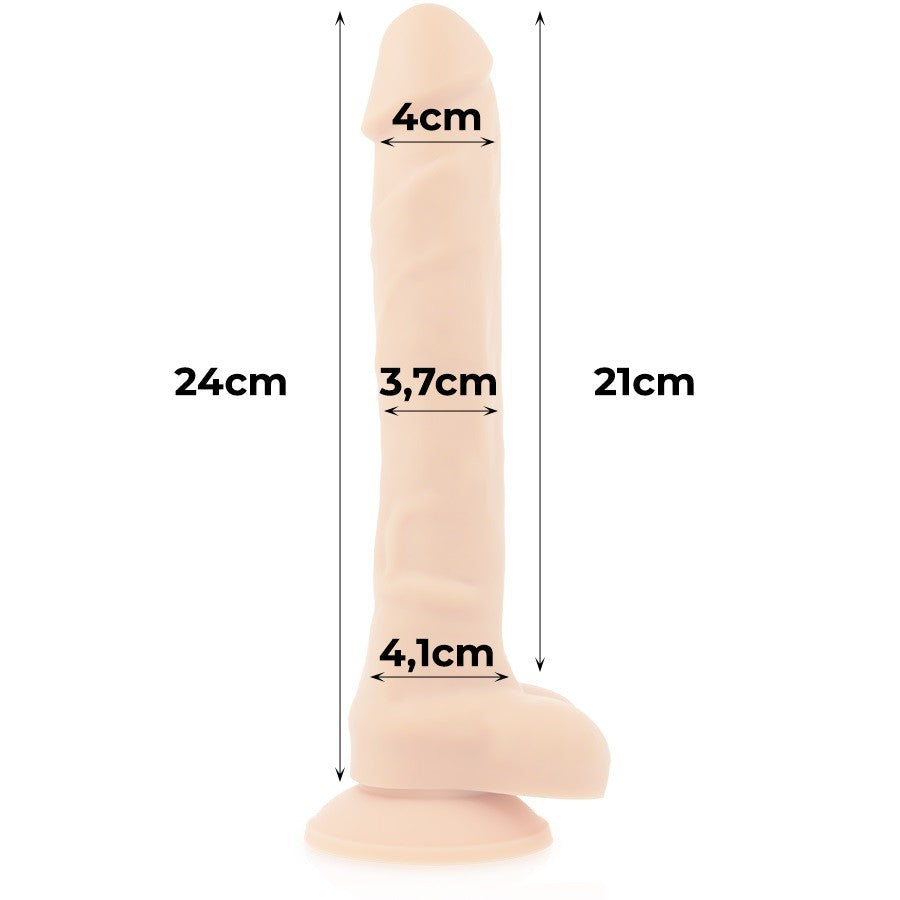 Cock Miller 9.4" Extra Flexible Realistic Silicone Dildo