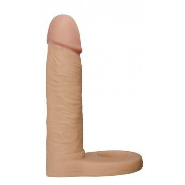 Cock ring with anal dildo The Ultra Soft Double Dildo