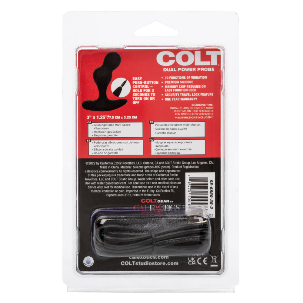 Colt Silicone Vibrating Prostate Stimulator