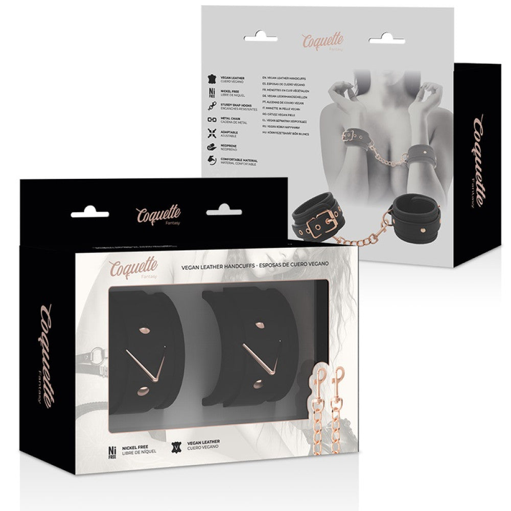 Coquette Luxury Wrist Restraints Black