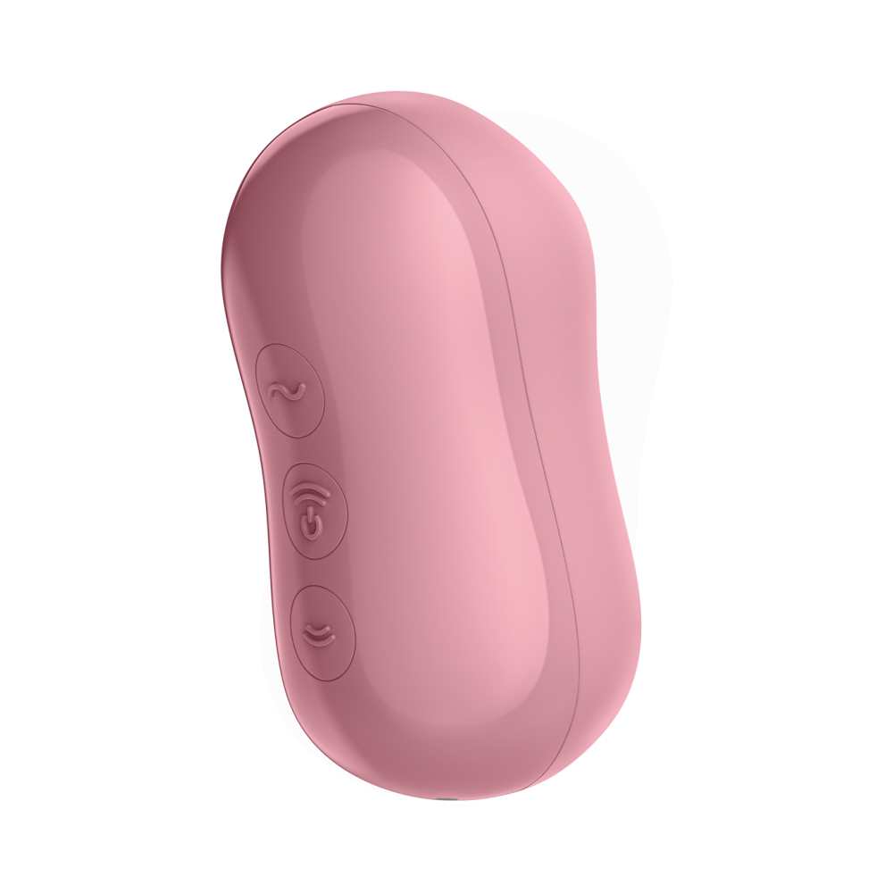 Cotton Candy Suction Clitoris Stimulator with Vibrations Pink