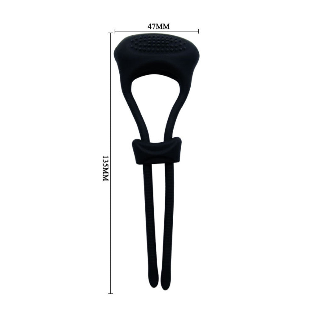 Curitis Silicone Adjustable Vibrating Cock Ring