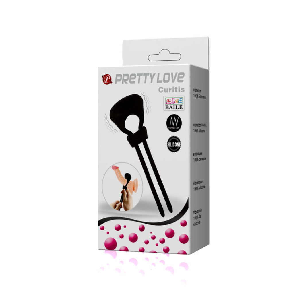 Curitis Silicone Adjustable Vibrating Cock Ring