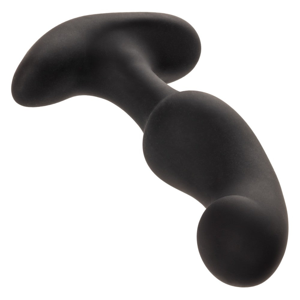 Curved Probe rechargeable silicone anal vibrator