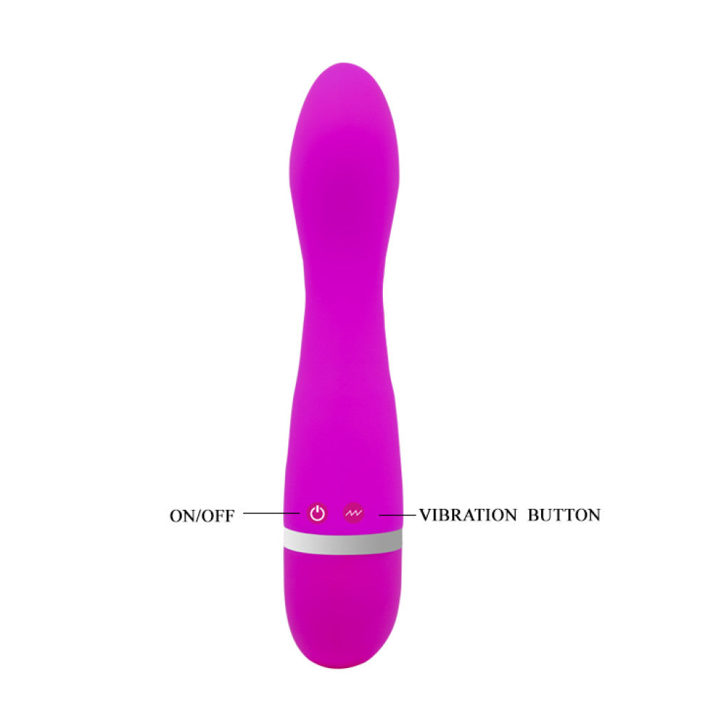 Cvelyn medical silicone G-Spot vibrator Purple