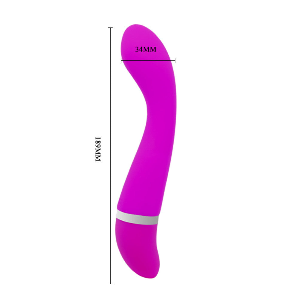 Cvelyn medical silicone G-Spot vibrator Purple