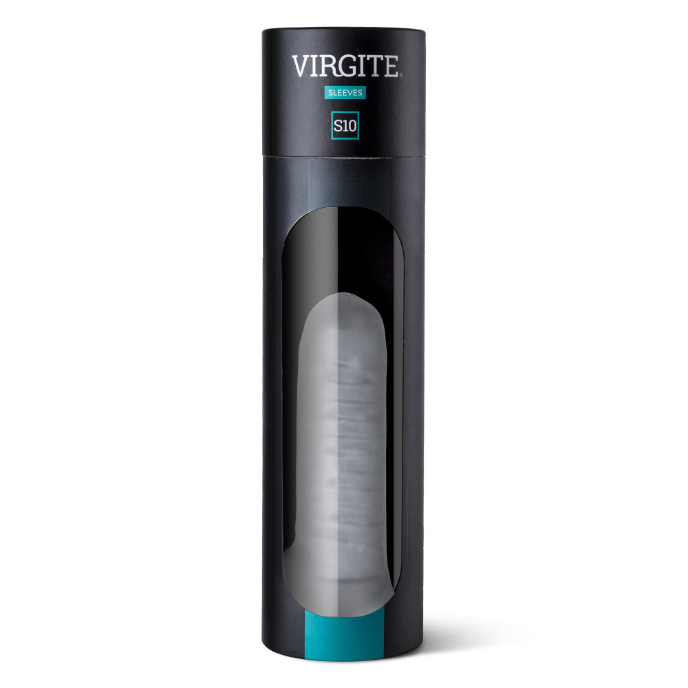 Cyber Skin Penis Extender and Thickener with Virgite S10 Testicle Clip