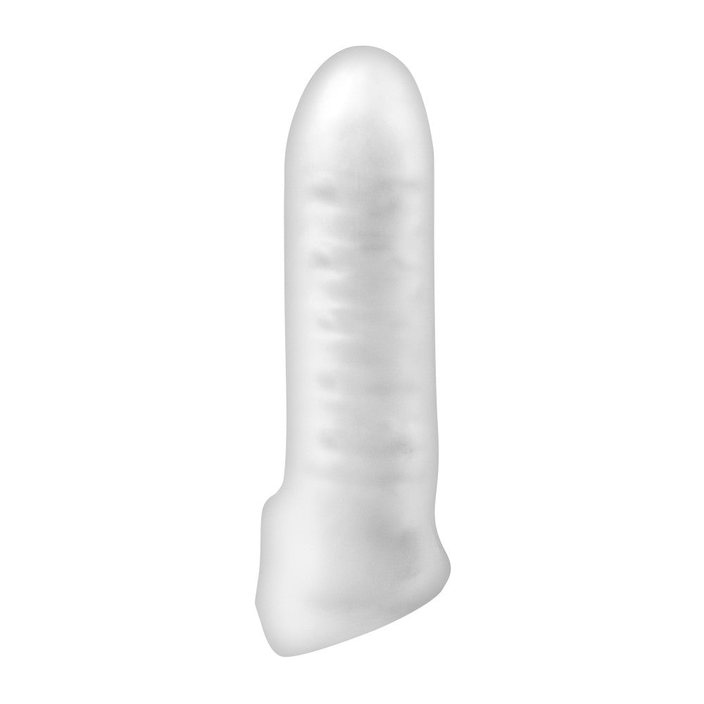 Cyber Skin Penis Extender and Thickener with Virgite S10 Testicle Clip