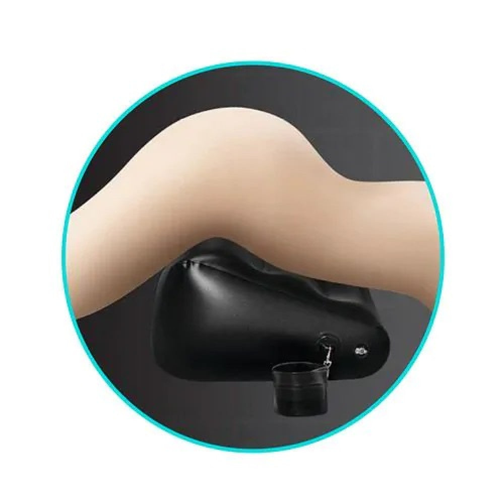 Dark Magic Inflatable Sex Pillow with Wrist Restraints