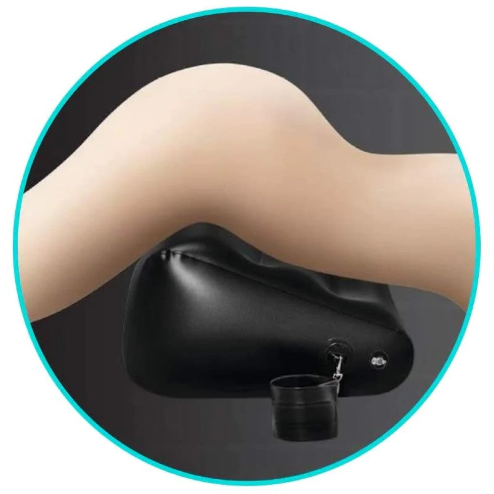 Dark Magic Inflatable Sex Pillow with Wrist Restraints