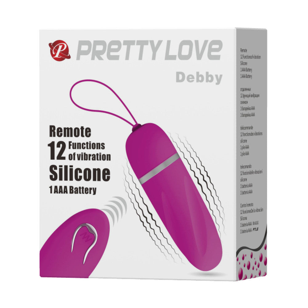 Debby Silicone Wireless Vibrating Egg