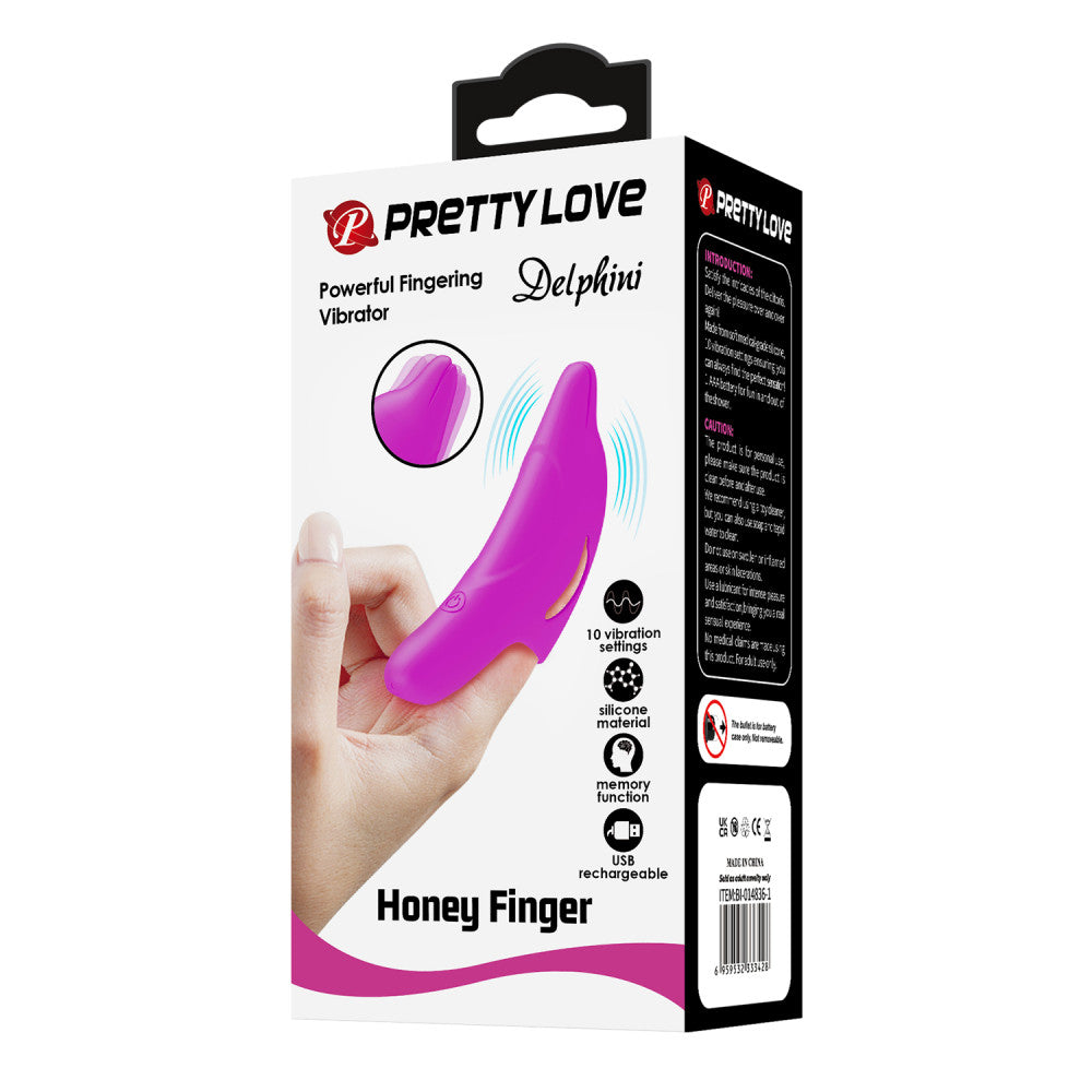 Delphini Rechargeable Vibrating Finger Vibrator