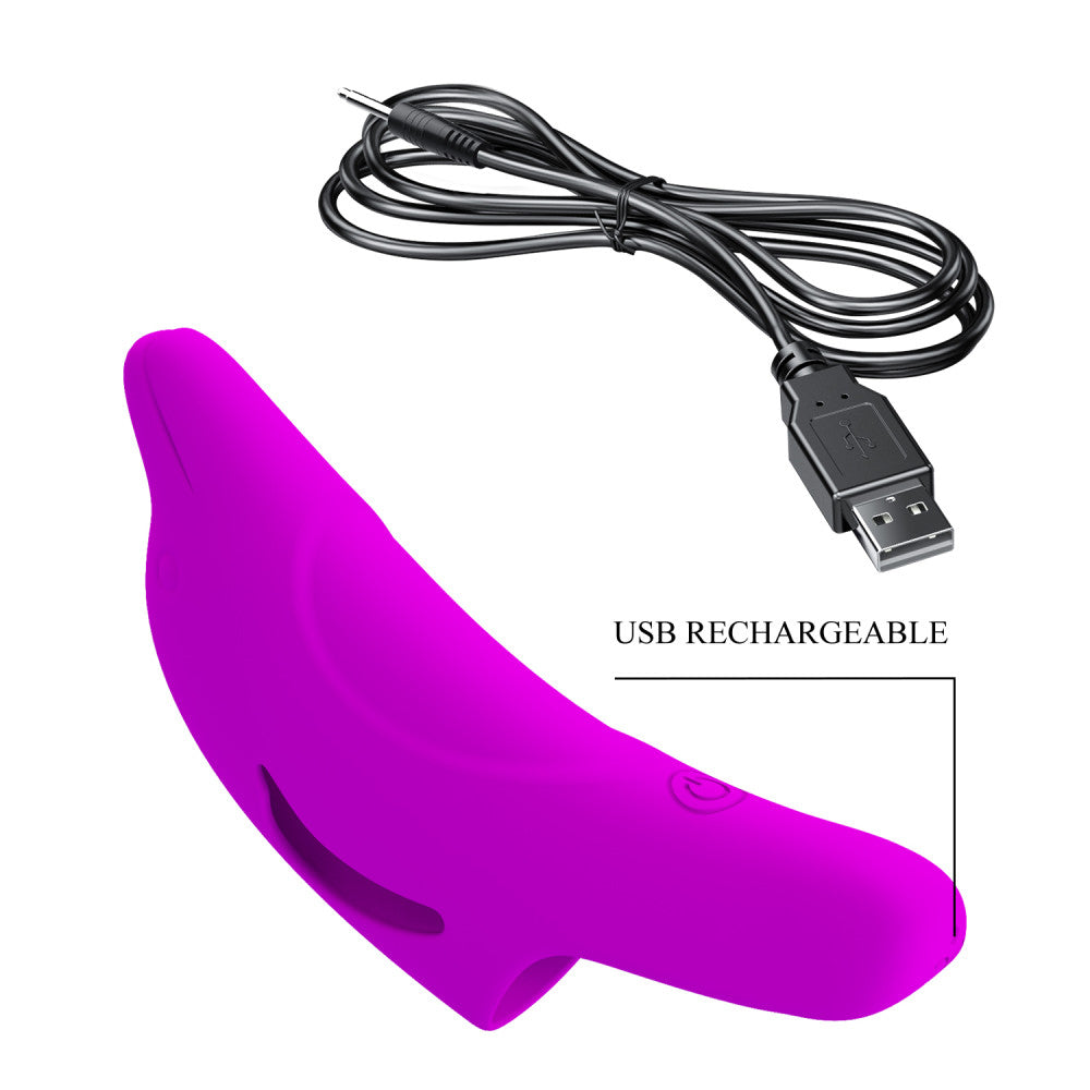 Delphini Rechargeable Vibrating Finger Vibrator