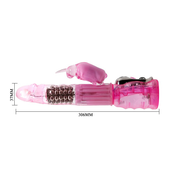 Deluxe Dream Lover Rabbit Vibrator with Rotating Pearls